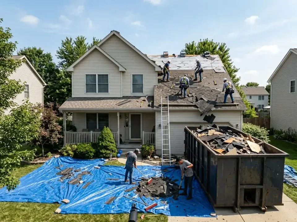 roof-replacement-debris-remova-004 — frequently asked questions, Cheapest Dumpster Rentals in Flower Hill, MD